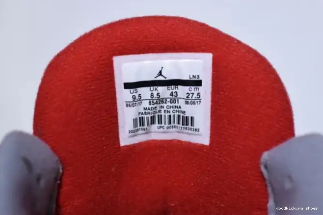 Black 854262-001 Air Jordan Cement 3 0324